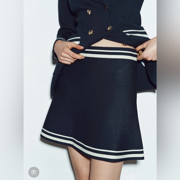 NWT Zara Knit Mini Skirt - Size S - Picture 2 of 7